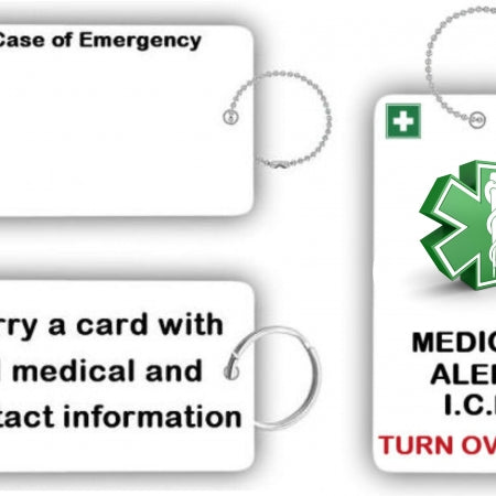 12 x Star of Life Tags