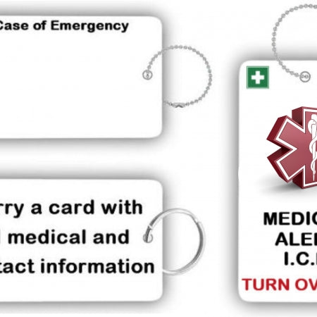 12 x Star of Life Tags