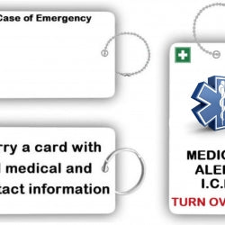 12 x Star of Life Tags
