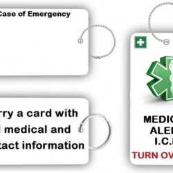 12 x Star of Life Tags