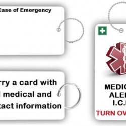 12 x Star of Life Tags